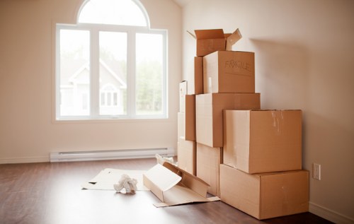 Organized bins and furniture for student storage in Edmonton