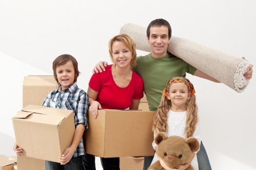 Man and van service loading boxes in Edmonton